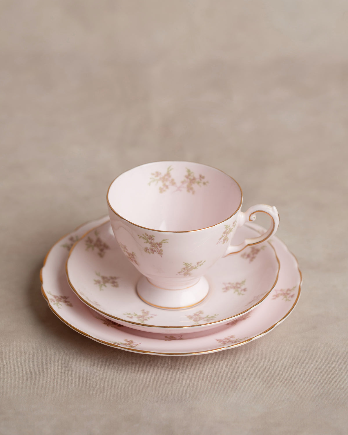Tuscan Fine English Bone China Trio Set