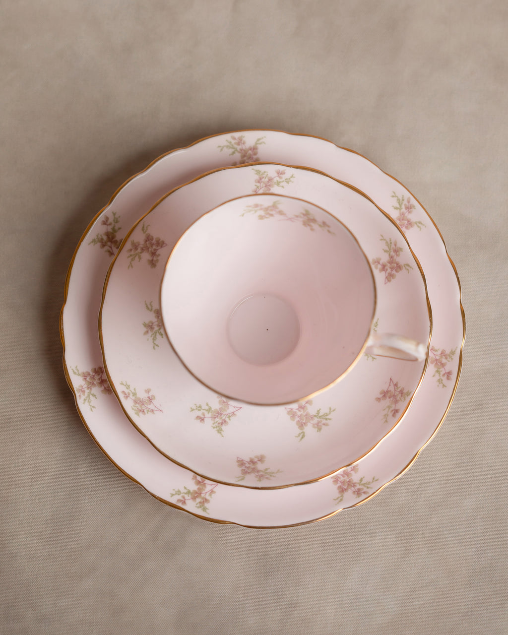 Tuscan Fine English Bone China Trio Set