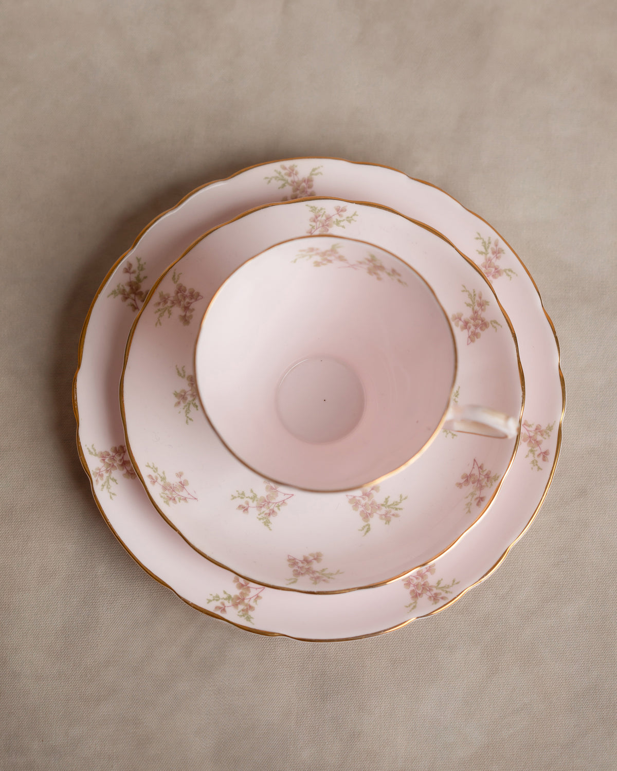 Tuscan Fine English Bone China Trio Set
