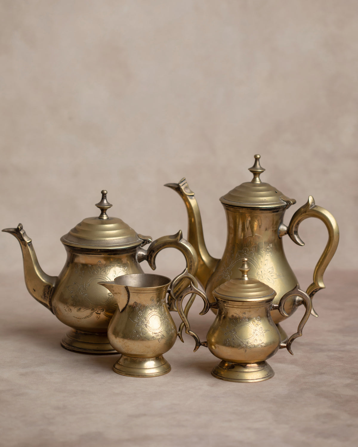 4 Piece Silver Plated Tea/Coffee Set
