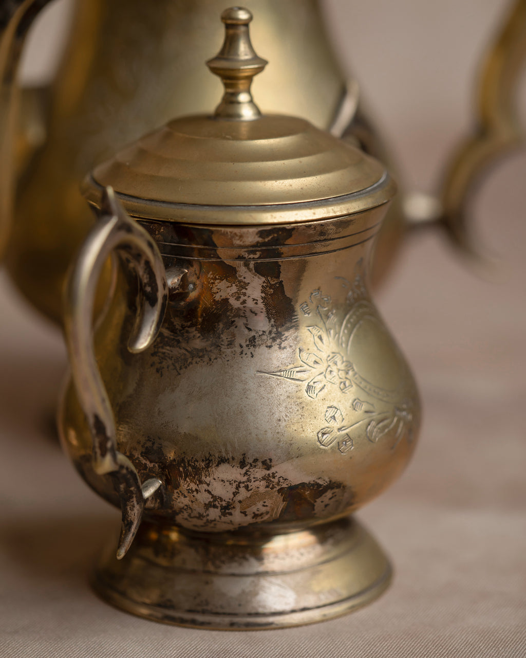 4 Piece Silver Plated Tea/Coffee Set