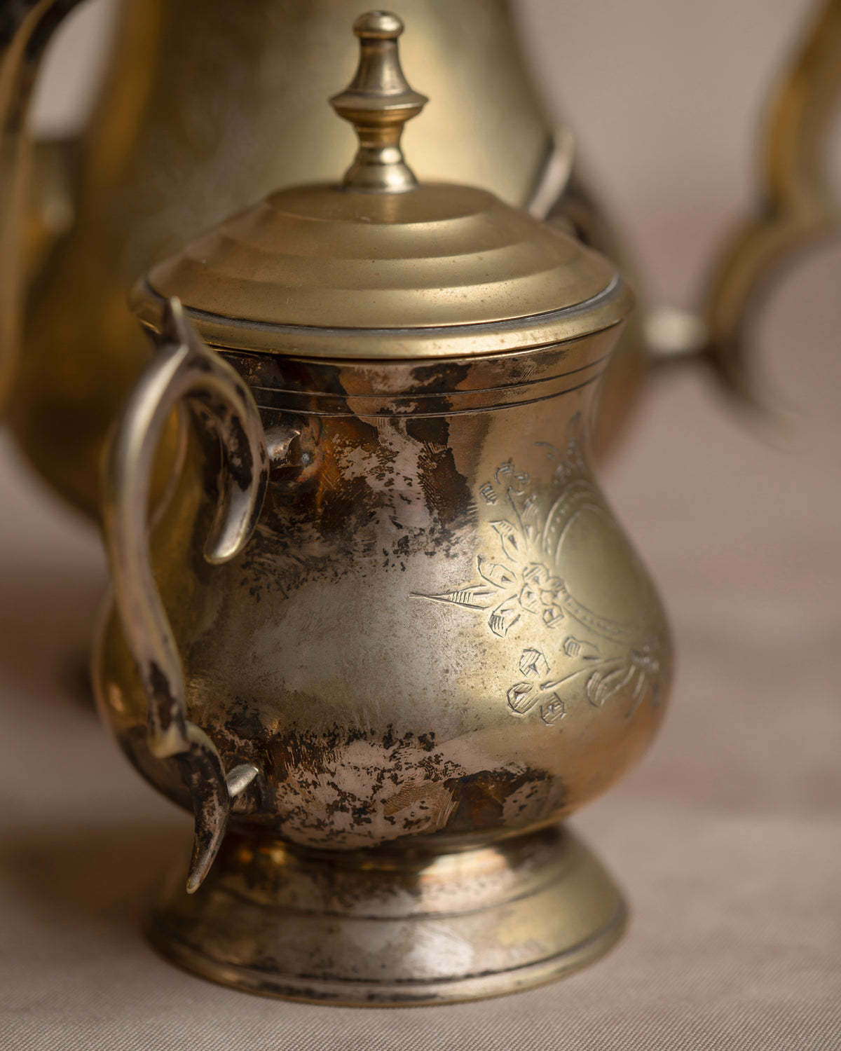 4 Piece Silver Plated Tea/Coffee Set