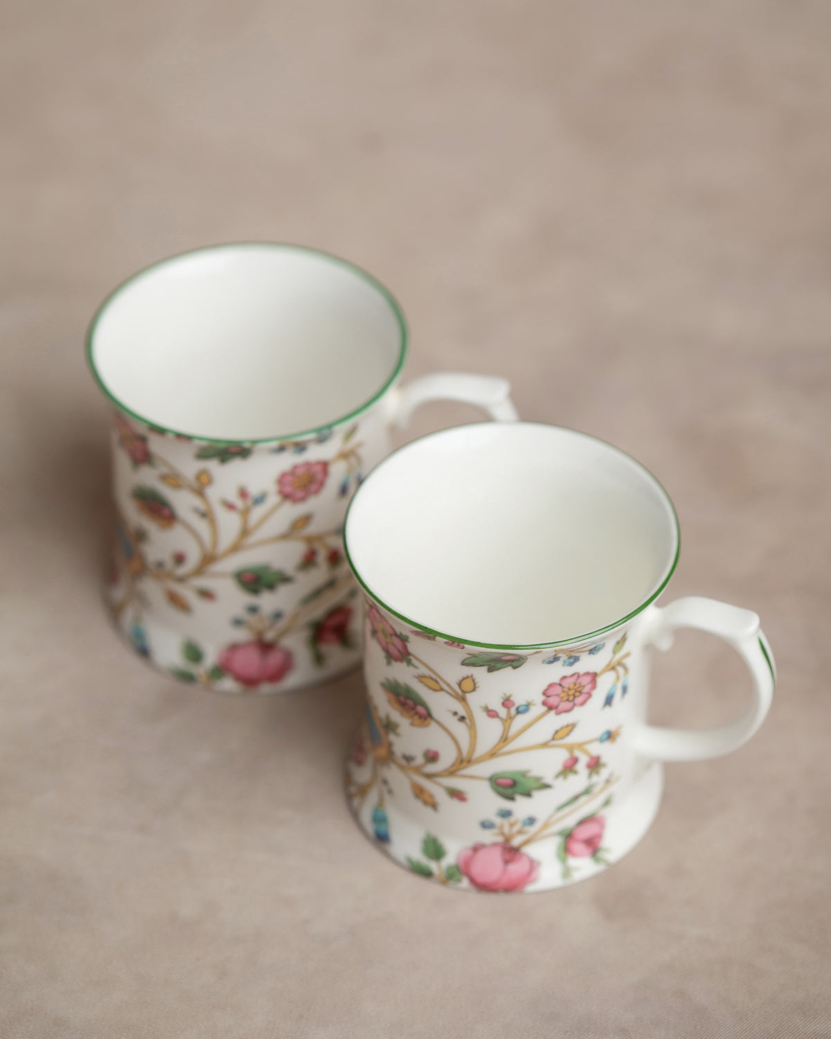 Royal Garden Staffordshire Bone China Mugs