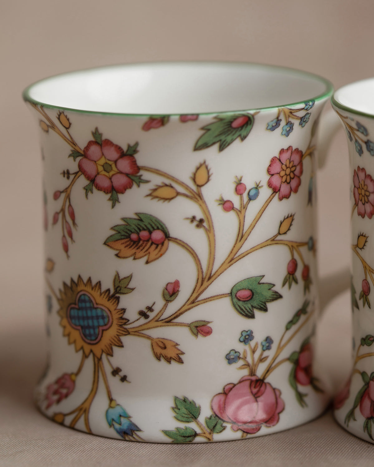 Royal Garden Staffordshire Bone China Mugs