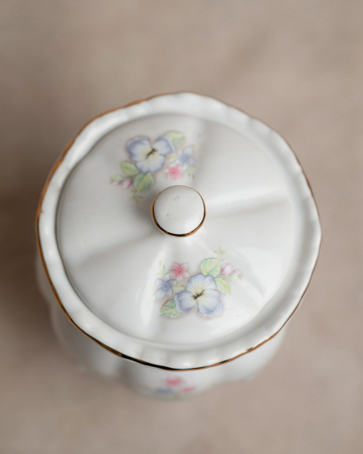 Maryleigh Pottery Floral Lidded Pot