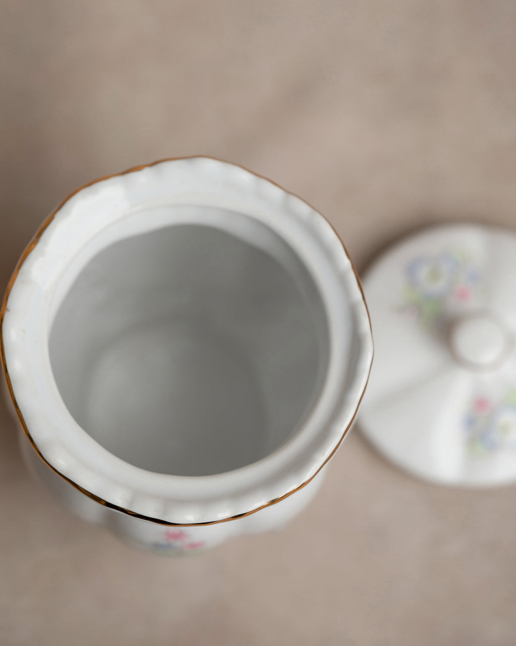 Maryleigh Pottery Floral Lidded Pot