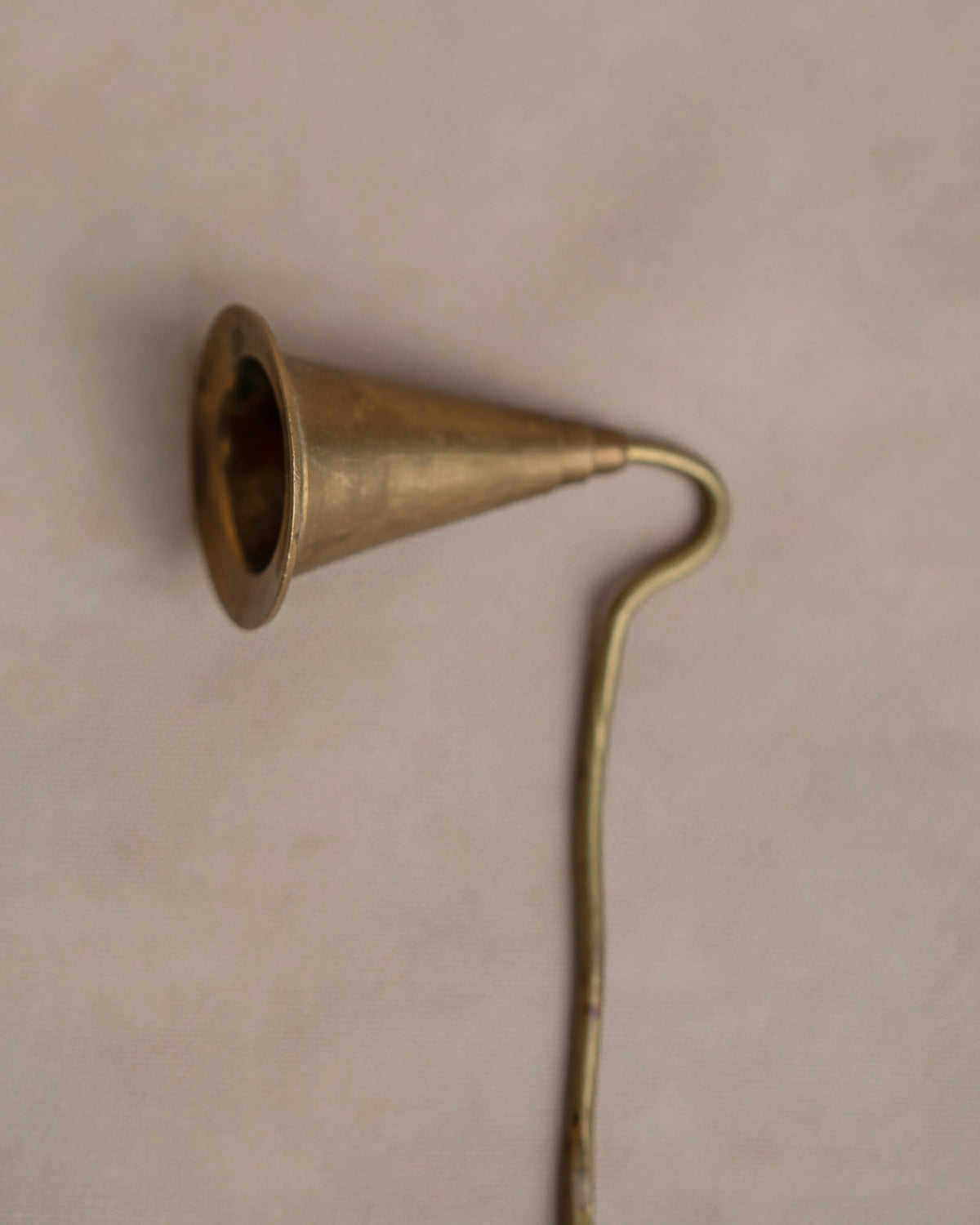 Brass Candle Snuffer